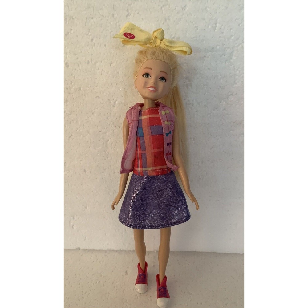 JoJo Siwa Singing Doll Boomerang Yellow Bow 10" Nickelodeon Just Play WORKS